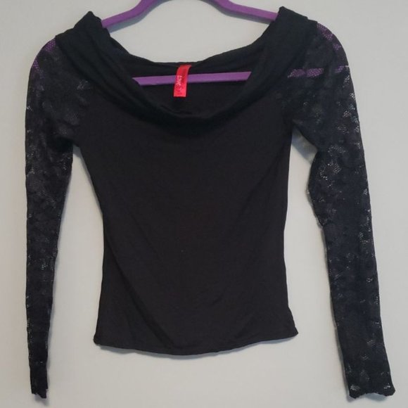 BNWOT Black Lace Tank Top - Picture 6 of 7